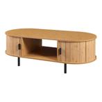 Salontafel Tvedestrand 120x55x40 cm naturel [en.casa], Huis en Inrichting, Tafels | Salontafels, Verzenden, Nieuw