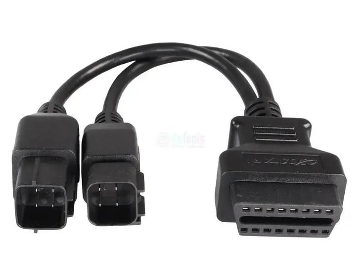 OBDSTAR (M006) | Kawasaki 4+4-pins OBD – 16-pins OBD2 Verloo, Auto diversen, Autogereedschap, Nieuw, Verzenden