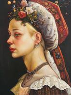 Anne Dias - (100% handpainted !) Lady Joyce of Spring