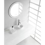 Wiesbaden Consilio Waskom Rond - 20x9cm - Keramiek - Mat Wit, Ophalen of Verzenden, Nieuw