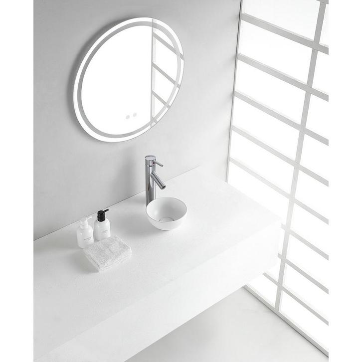 Wiesbaden Consilio Waskom Rond - 20x9cm - Keramiek - Mat Wit, Doe-het-zelf en Verbouw, Sanitair, Nieuw, Ophalen of Verzenden