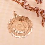 18 Krt. Gouden hanger van het Parthenon (ketting hanger), Sieraden, Tassen en Uiterlijk, Ophalen of Verzenden, Gebruikt, Goud