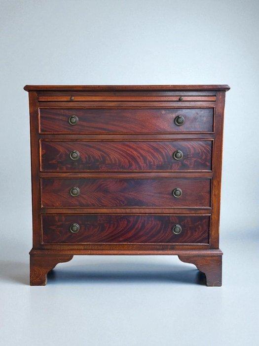 Ladekast - Mahonie, Leder, Brons, Antiek en Kunst, Antiek | Overige Antiek