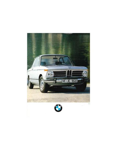 1970 BMW 1602 - 2002 BROCHURE NEDERLANDS, Boeken, Auto's | Folders en Tijdschriften, BMW