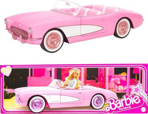 Barbie The Movie auto - Barbie, Kinderen en Baby's, Speelgoed | Poppen, Zo goed als nieuw, Ophalen of Verzenden