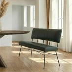 Leren eetkamerbank Solid - Hermes Verde (donkergroen) -, Ophalen of Verzenden, Nieuw, Leer