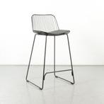 Barkruk bergen, zwart, ringpoot, Huis en Inrichting, Bureaustoelen, Ophalen of Verzenden, Nieuw