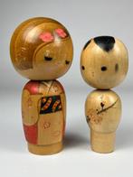 Beeldje - One-of-a-Kind Kokeshi Doll (2) - Hout