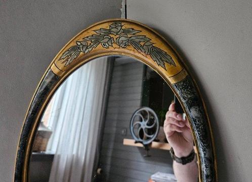 Zeldzame - Spiegel - Hout, Antiek en Kunst, Curiosa en Brocante