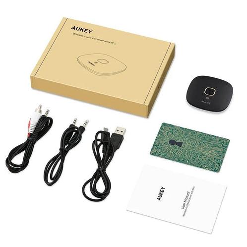 Aukey Draadloze Audio Receiver met NFC - BR-C16 (Nieuw), Audio, Tv en Foto, Koptelefoons, Nieuw, Verzenden