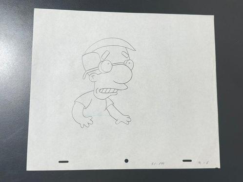 Gracie Films - Originele Animatie Tekening van Milhouse Van, Cd's en Dvd's, Dvd's | Tekenfilms en Animatie