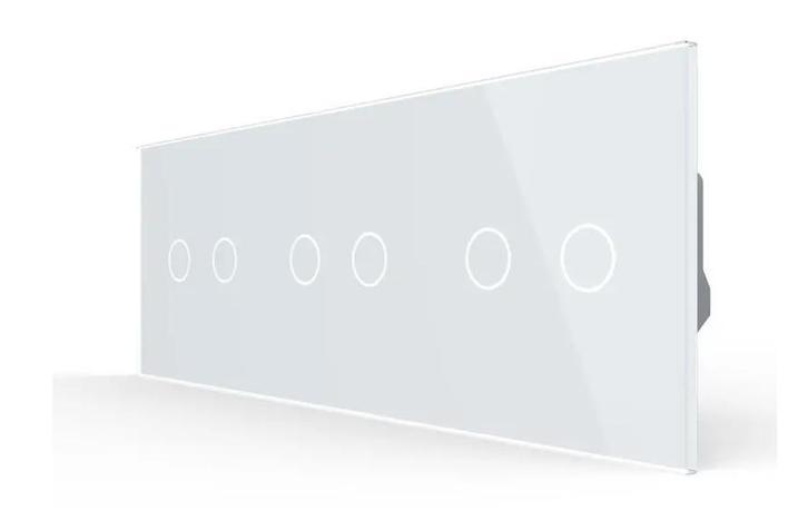 Livolo | Wit | 2+2+2 | Touch Dimmer | Smart Schakelaar |, Doe-het-zelf en Verbouw, Elektra en Kabels, Schakelaar, Nieuw, Ophalen of Verzenden