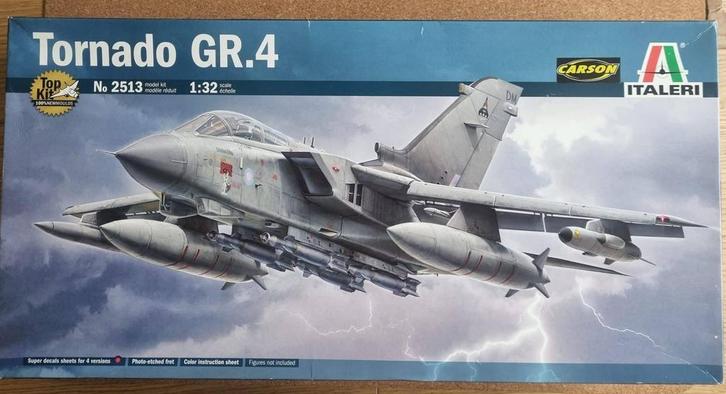 Italeri 2513 Tornado GR.4 1:32, Hobby en Vrije tijd, Modelbouw | Vliegtuigen en Helikopters, Italeri, Verzenden