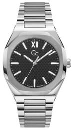 Gc Z26004G2MF Coussin Sleek horloge, Overige merken, Staal, Staal, Verzenden