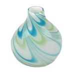 Art Glass - Vaas - Design - Mondgeblazen - Zebra strepen