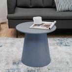 Salontafel Nyd rond 40x44 cm grijsblauw tafel met stabiel on, Verzenden, Nieuw