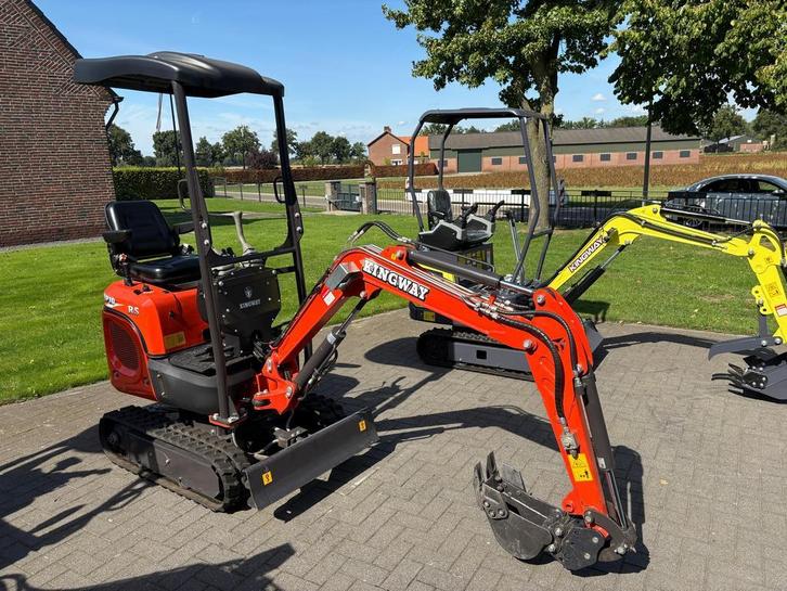 Kingway minigraafmachine minigraver graafmachine grote keus, Zakelijke goederen, Machines en Bouw | Kranen en Graafmachines, Graafmachine