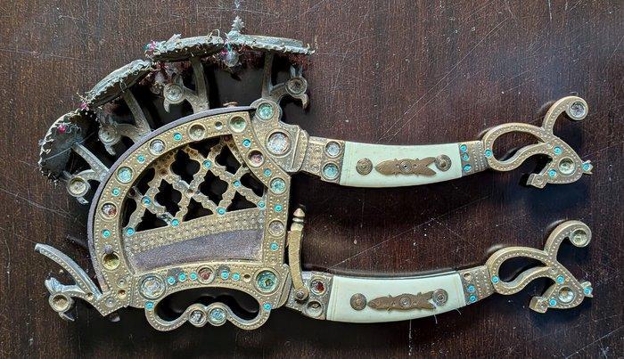 Betel noot snijder - Messing - India - 20e eeuw, Antiek en Kunst, Kunst | Niet-Westerse kunst