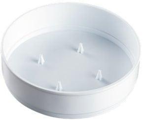 Bowl Olympia schaal leeg Wit 35x5 cm, Huis en Inrichting, Woonaccessoires | Kunstplanten en Kunstbloemen, Nieuw, Ophalen of Verzenden