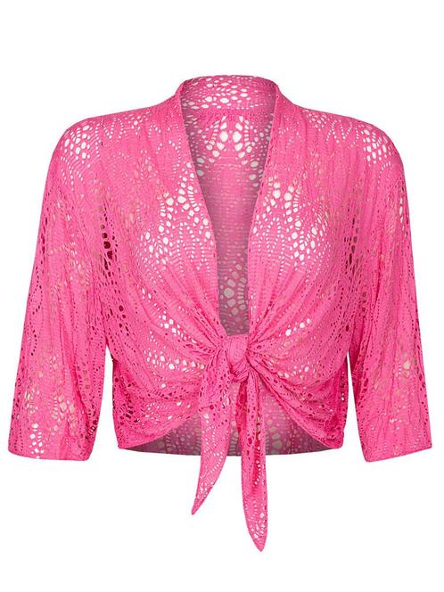 Vest Kant Roze, kort damesvest, Kleding | Dames, Truien en Vesten, Verzenden