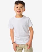 HEMA Kinder t-shirts biologisch katoen - 2 stuks wit, Verzenden, Nieuw