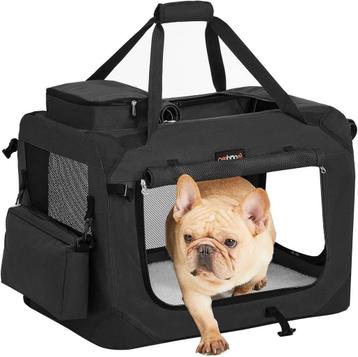 Transport box hond en kat - maat S 50x35x35 cm - draagbaar beschikbaar voor biedingen