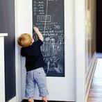 Krijtbord bord sticker muursticker deur krijt 45x200CM *ZWAR, Verzenden, Nieuw