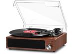 Veiling - FYDEE Vinyl Platenspeler Bluetooth Ingebouwde Luid, Audio, Tv en Foto, Platenspelers, Nieuw