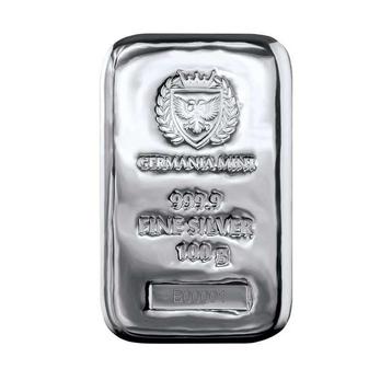 100 gram Zilver, Germania Mint beschikbaar voor biedingen