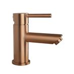 Wastafelkraan BWS | Colorato Ensy | Laag | Geborsteld Koper, Doe-het-zelf en Verbouw, Sanitair, Ophalen of Verzenden, Nieuw, Kraan