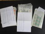 Nederland - Partij veldelen in complete series ruim 6500, Postzegels en Munten, Postzegels | Nederland, Gestempeld