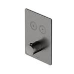 Douchethermostaat Hotbath Cobber Inbouw 2 Pushbuttons, Ophalen of Verzenden, Nieuw, Chroom, Kraan