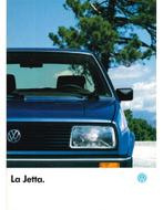1987 VOLKSWAGEN JETTA BROCHURE FRANS, Boeken, Auto's | Folders en Tijdschriften, Nieuw, Volkswagen, Author