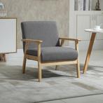 TRUUSK Oorfauteuil, Loungestoel Met Armleuningen, Eetkamerst, Huis en Inrichting, Stoelen, Verzenden, Nieuw