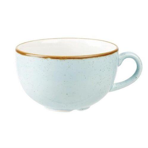 Churchill stonecast cappuccinokoppen blauw 354ml (12 stuks), Zakelijke goederen, Horeca | Keukenapparatuur, Nieuw in verpakking