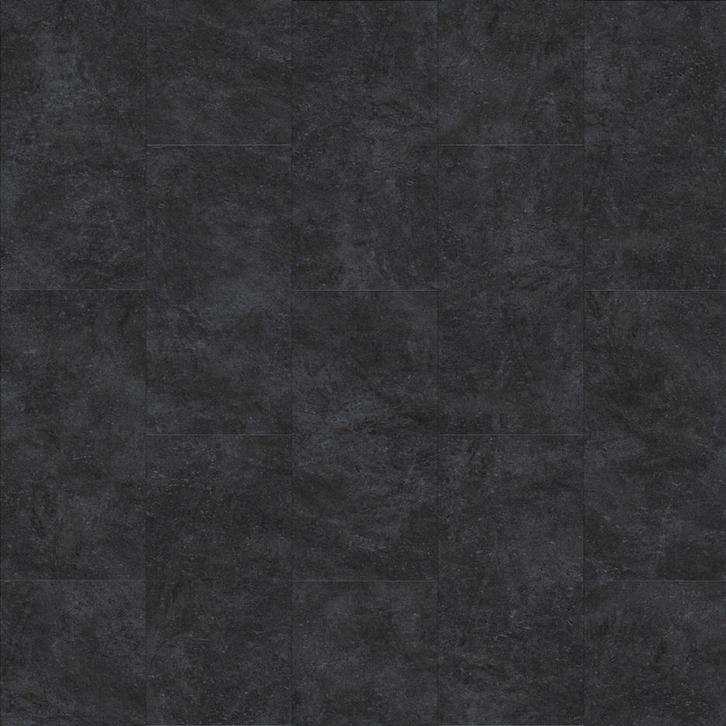 Plak pvc tegel zwart |  Moduleo Roots Azuriet 46985M, Huis en Inrichting, Stoffering | Vloerbedekking, Ophalen