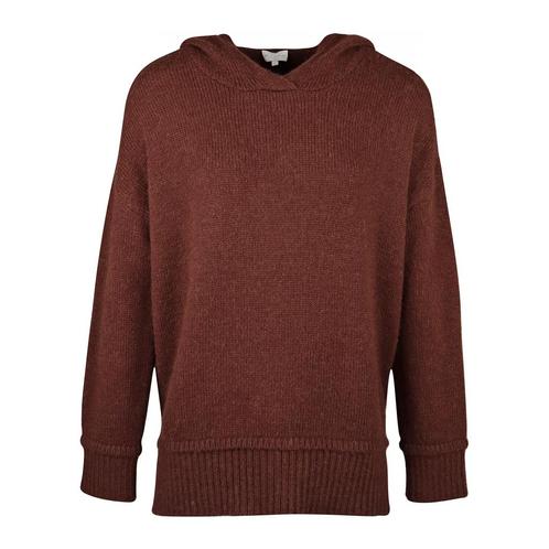 Milano Italy • bruine gebreide hoodie • 36, Kleding | Dames, Truien en Vesten, Bruin, Nieuw, Maat 36 (S), Verzenden