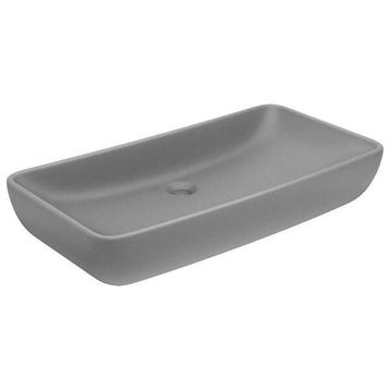 Wastafel 71x38 lichtgrijs - Retourdeal - 42% Korting! beschikbaar voor biedingen