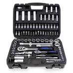 Gereedschapskoffer / Ratelsleutelset 94-delig - Chroom-vanad, Verzenden, Nieuw