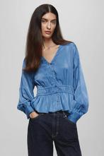 -50% Moss Copenhagen  Moss Copenhagen 18724 nicholina shirt, Kleding | Dames, Blouses en Tunieken, Verzenden, Nieuw, Blauw