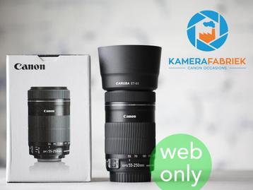 Canon EF-S 55-250mm f/4-5.6 IS STM - Incl. 1 jaar garantie! beschikbaar voor biedingen