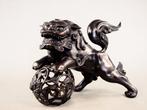 Brons - Higuchi Hzan  - Tamatori Shishi  - Shwa, Antiek en Kunst