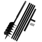 vidaXL Grondboor met handvat 150 mm en verlengstukken 5 m, Tuin en Terras, Verzenden, Nieuw