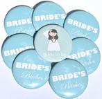 Button set Bride to Be en Brides Bitches mint, Verzenden, Nieuw, Versiering, Geboorte of Huwelijk