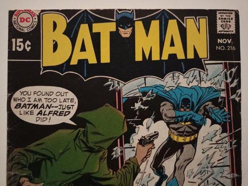 Batman #216 - Angel--or Devil? - 1st mention of Alfreds, Boeken, Strips | Comics