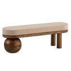 Bank Hancockfurt 140cm-WL7M315, Huis en Inrichting, Banken | Bankstellen, Ophalen of Verzenden, Nieuw
