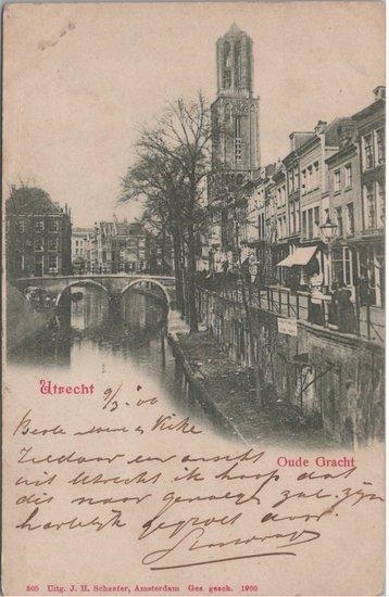 UTRECHT - Oude Gracht, Verzamelen, Ansichtkaarten | Nederland, Verzenden