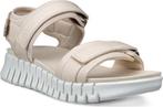 Ecco Gruuv Sandalen beige Leer - Dames - Maat 38 (Schoenen), Verzenden, Nieuw