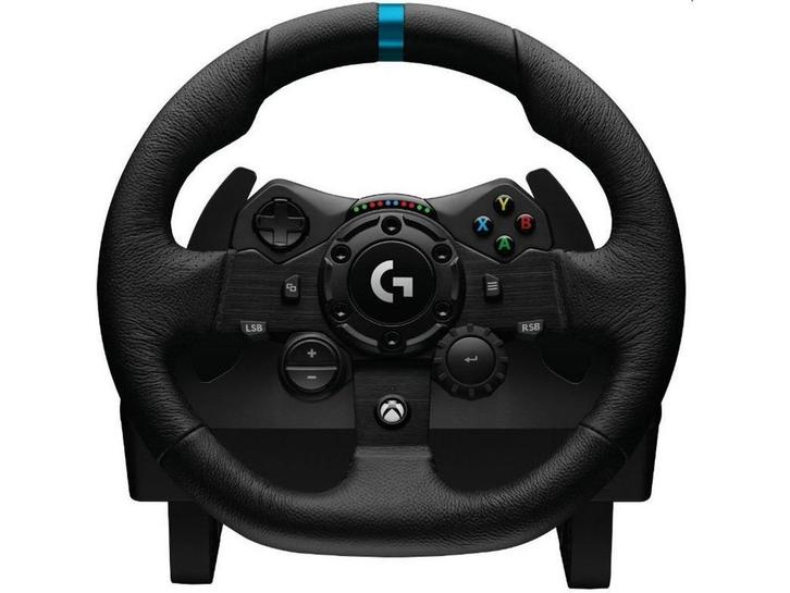 Logitech G923 - Sim Racing Wheel - TRUEFORCE Force Feedback, Spelcomputers en Games, Spelcomputers | Overige Accessoires, Zo goed als nieuw