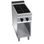 GGM Gastro | Inductie kookplaat - 400mm - 10 kW - 2 | IDB499, Fornuis, Frituur en Grillen, Verzenden, Nieuw in verpakking
